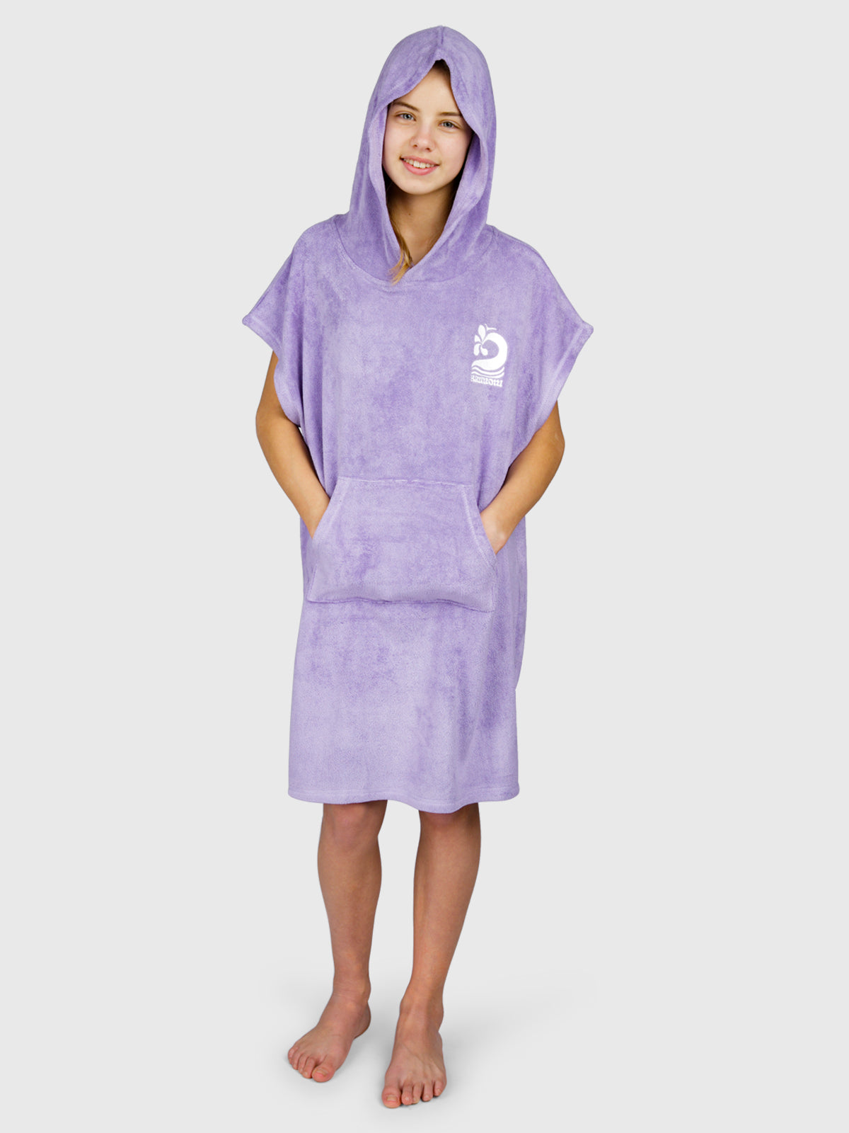 Ponchettay Girls Poncho | Wisteria