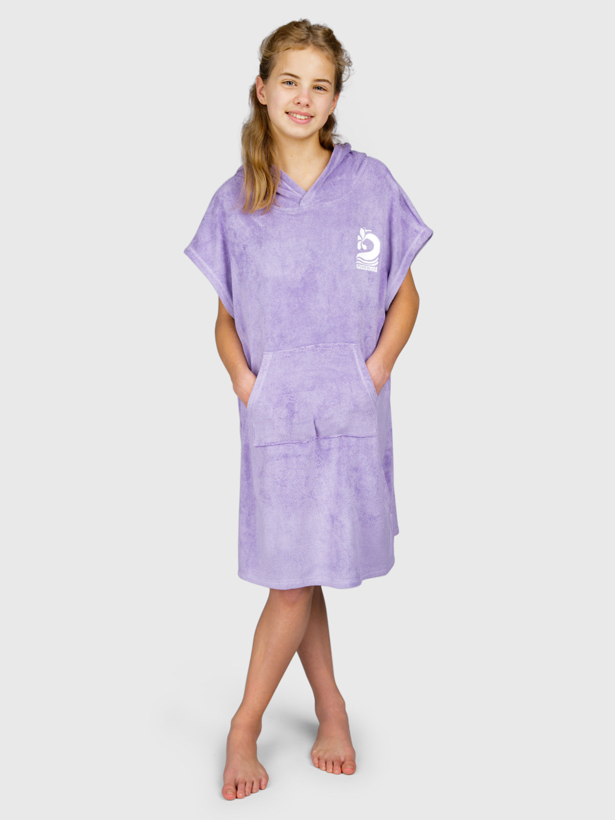 Ponchettay Girls Poncho | Wisteria