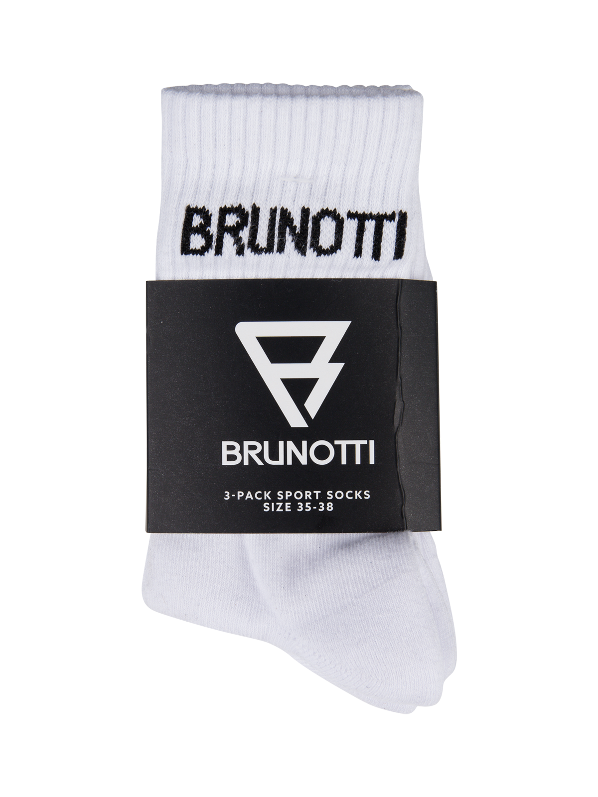 Brunotti 3-Pack Uni Sports Socks | White
