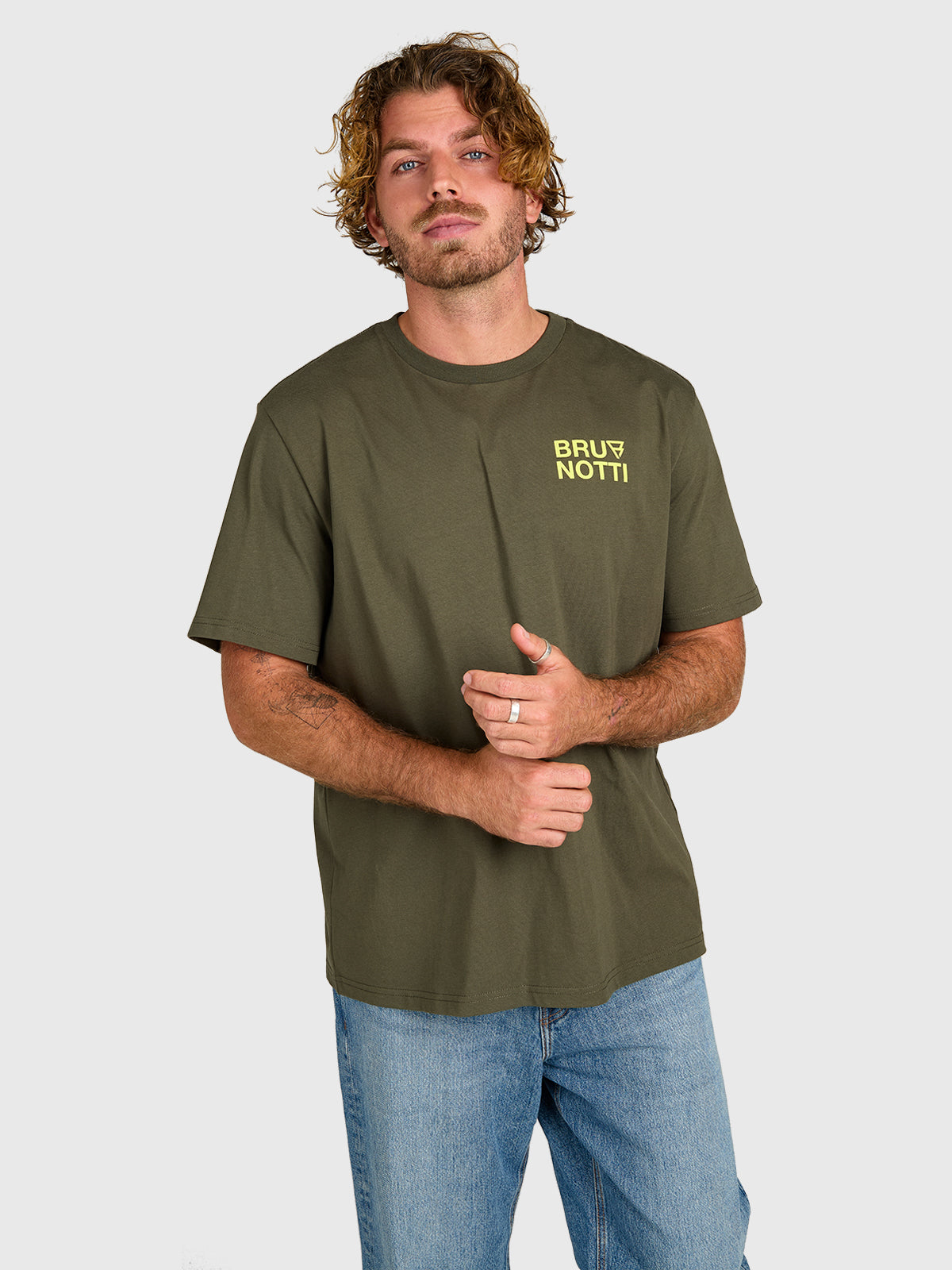 Barros Men T-Shirt | Deep Green