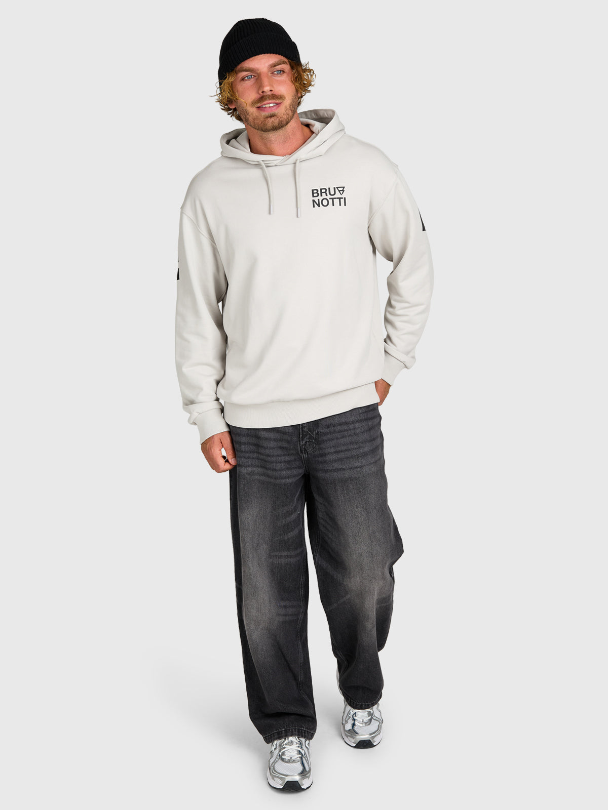 Haral Men Sweater | Soft Grey