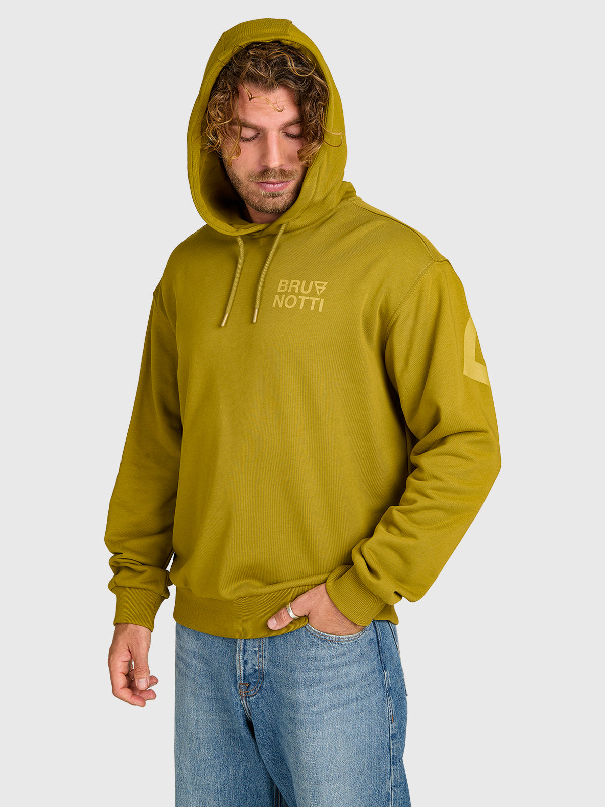 Haral Men Sweater | Dark Moss