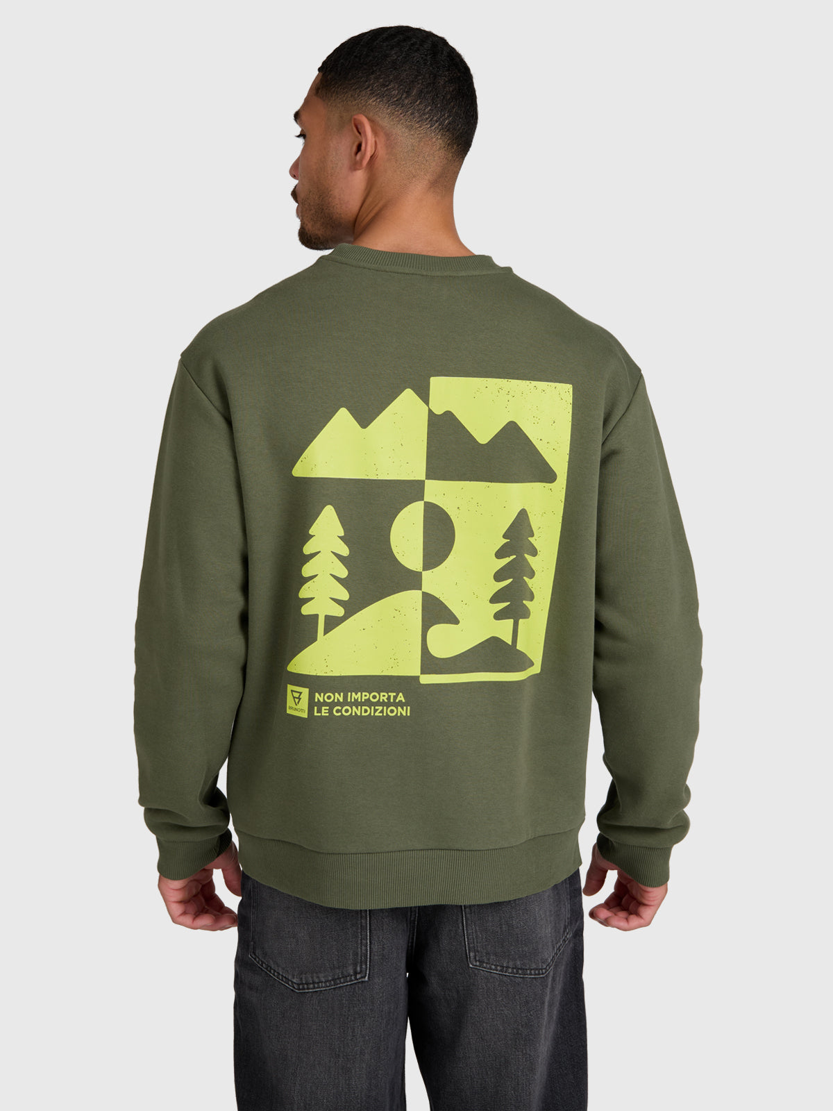 Naldo Men Sweater | Deep Green