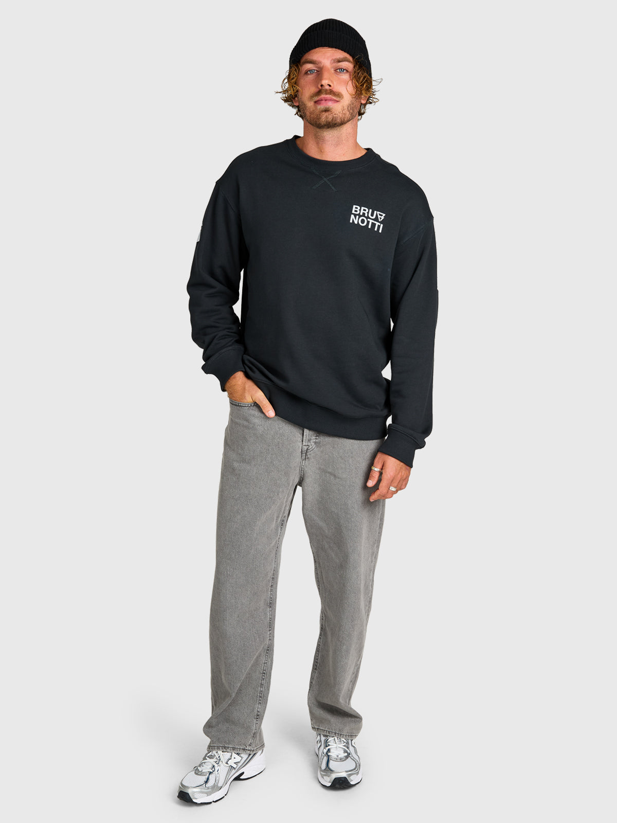 Nessor Men Sweater | Black