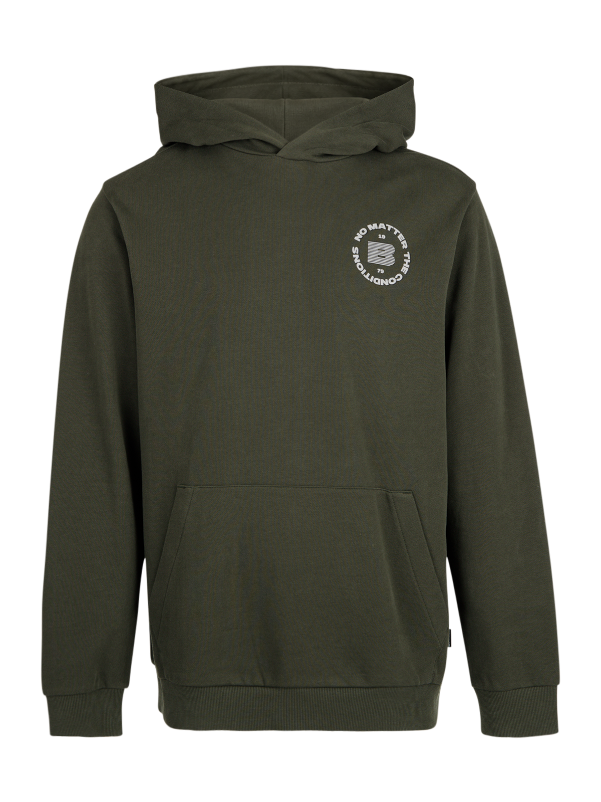 Colombis Men Hoodie | Deep Green