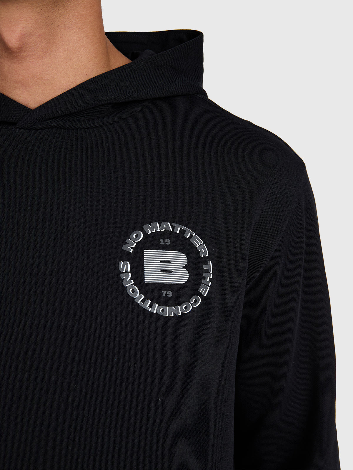 Colombis Men Hoodie | Black