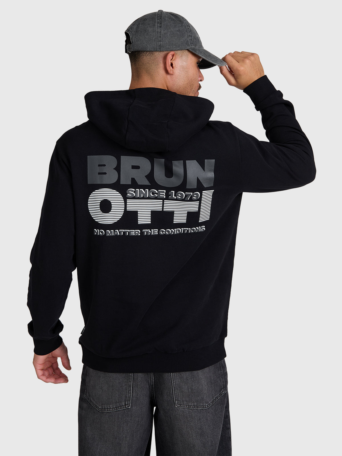 Colombis Men Hoodie | Black