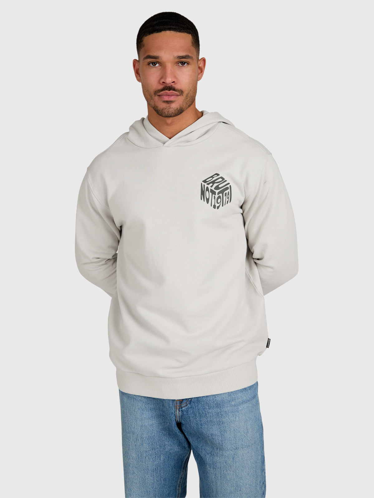 Mynne Men Hoodie | Soft Grey