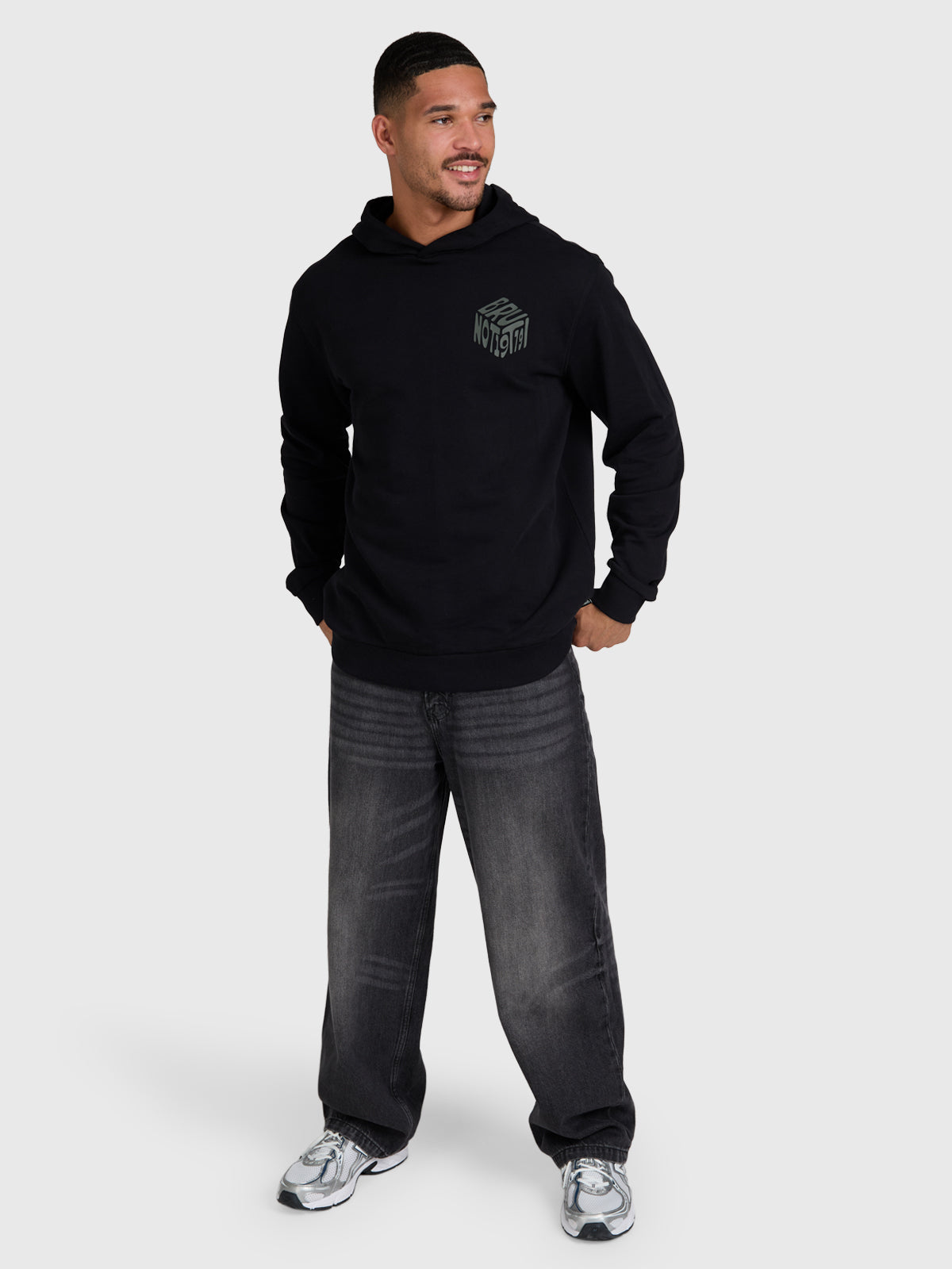 Mynne Men Hoodie | Black