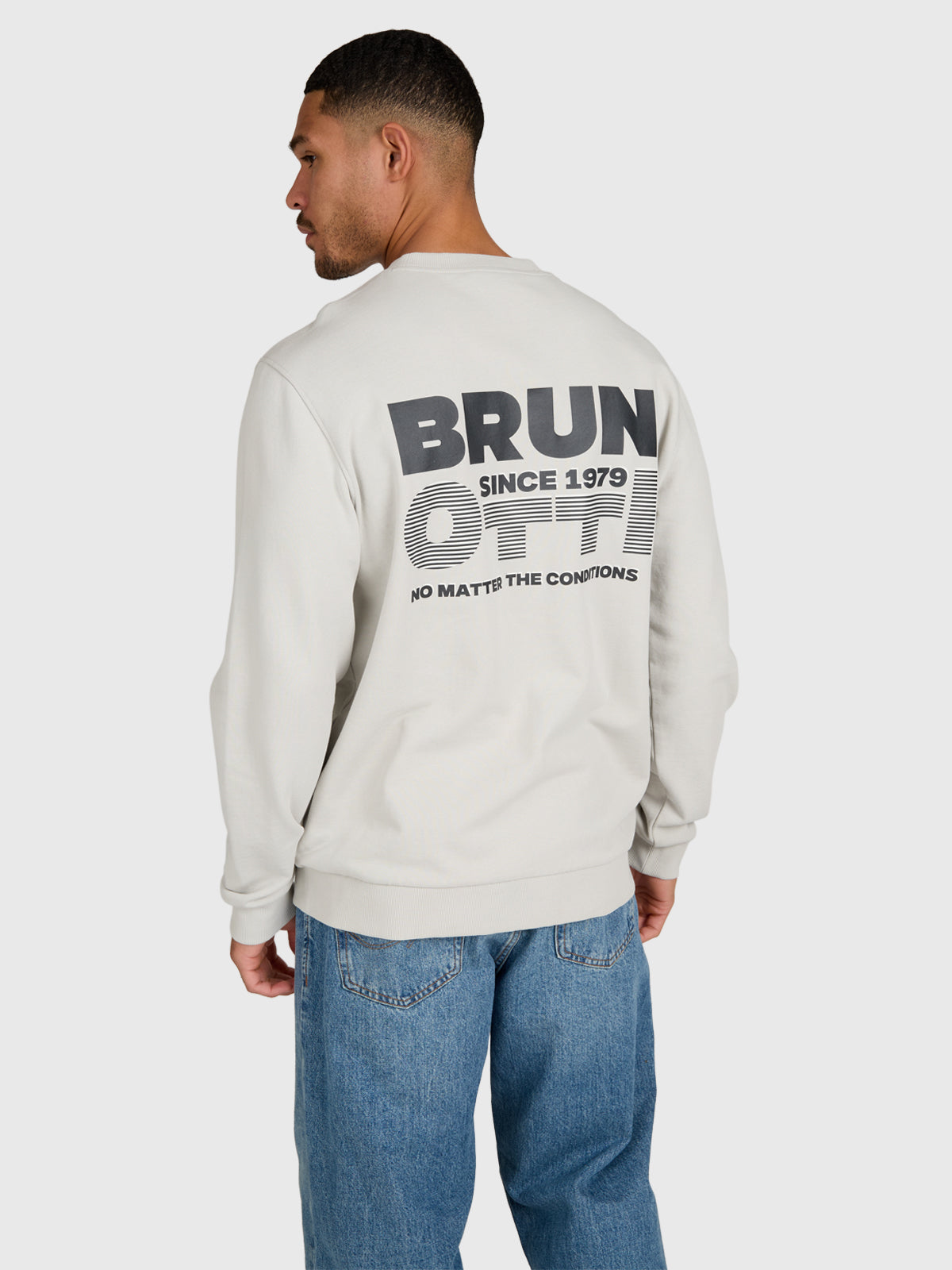 Naldis Men Crew | Soft Grey