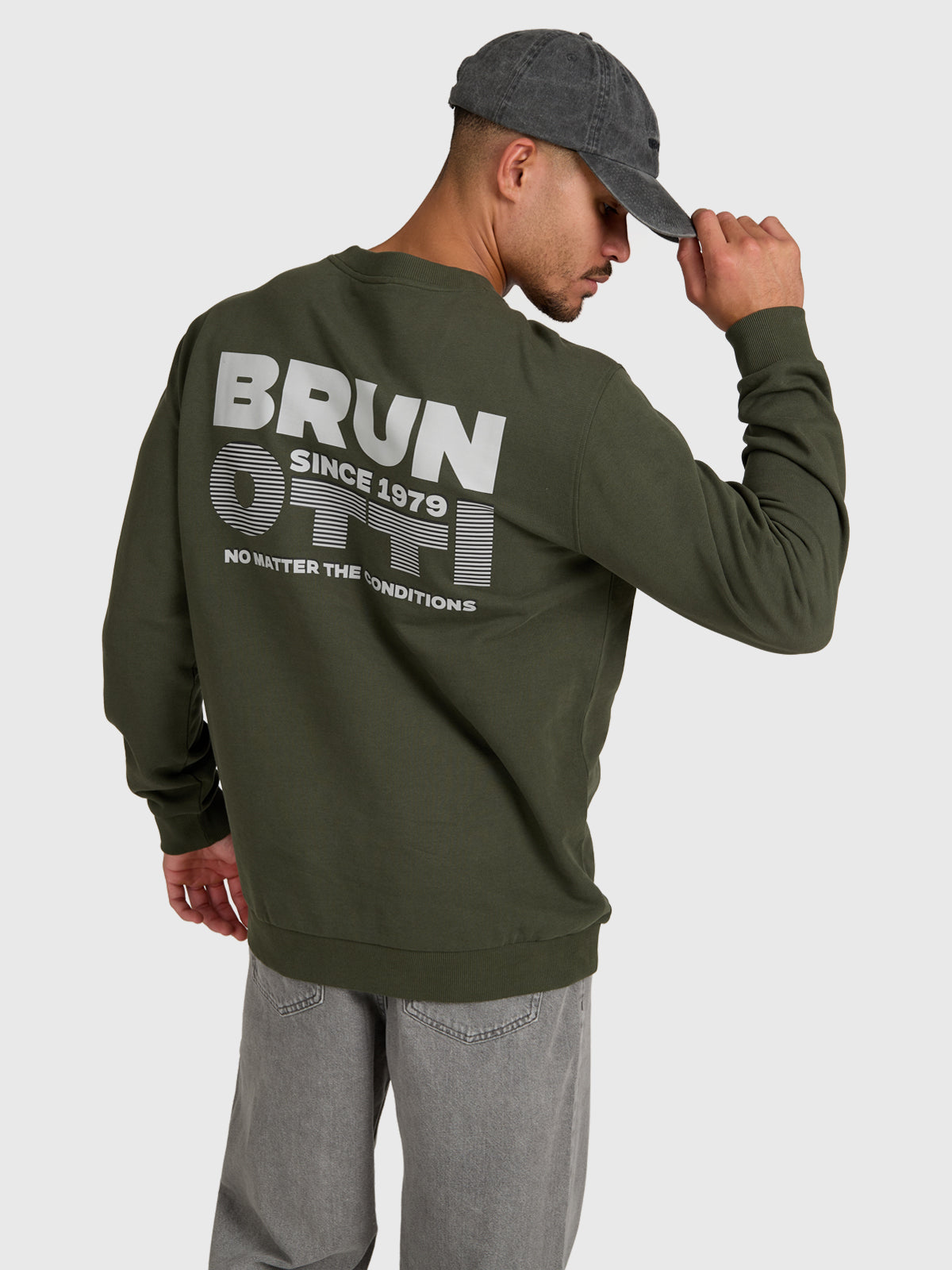 Naldis Men Crew | Deep Green
