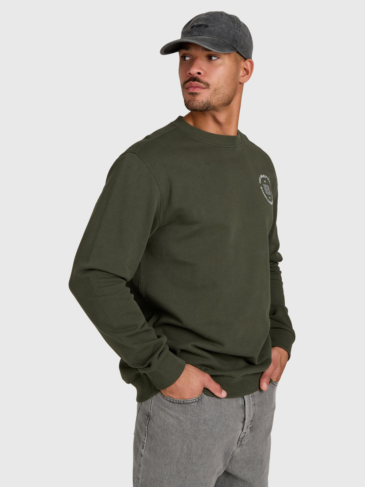 Naldis Men Crew | Deep Green