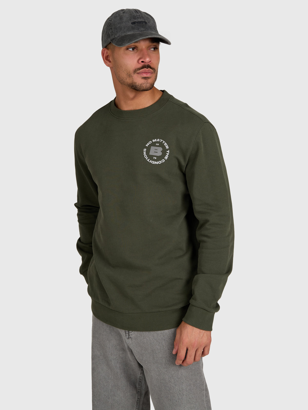 Naldis Men Crew | Deep Green