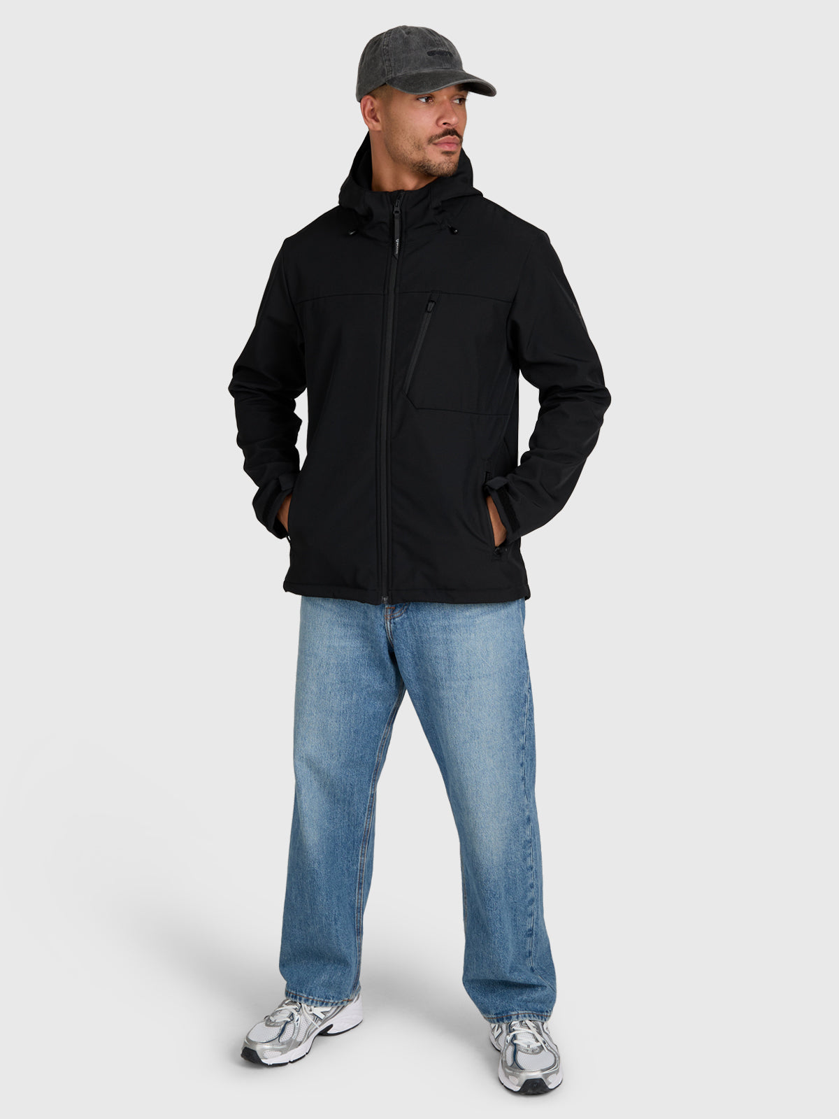 Mick Men Softshell Jacket | Black