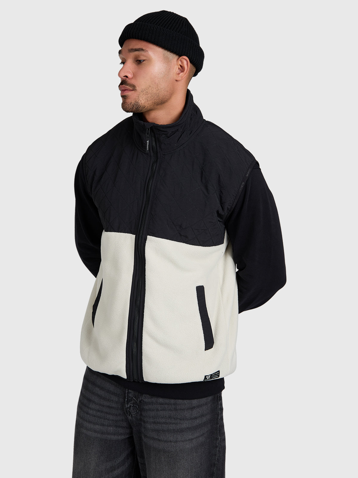 Dipon Men Bodywarmer | Soft Grey
