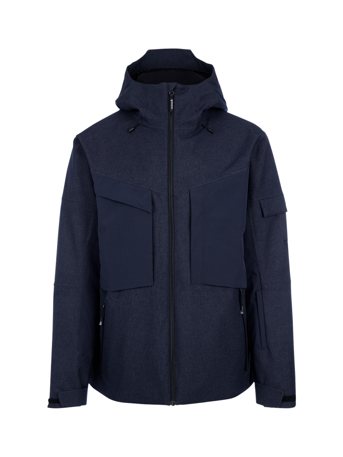 Bodish-Denim Men Snow Jacket | Denim