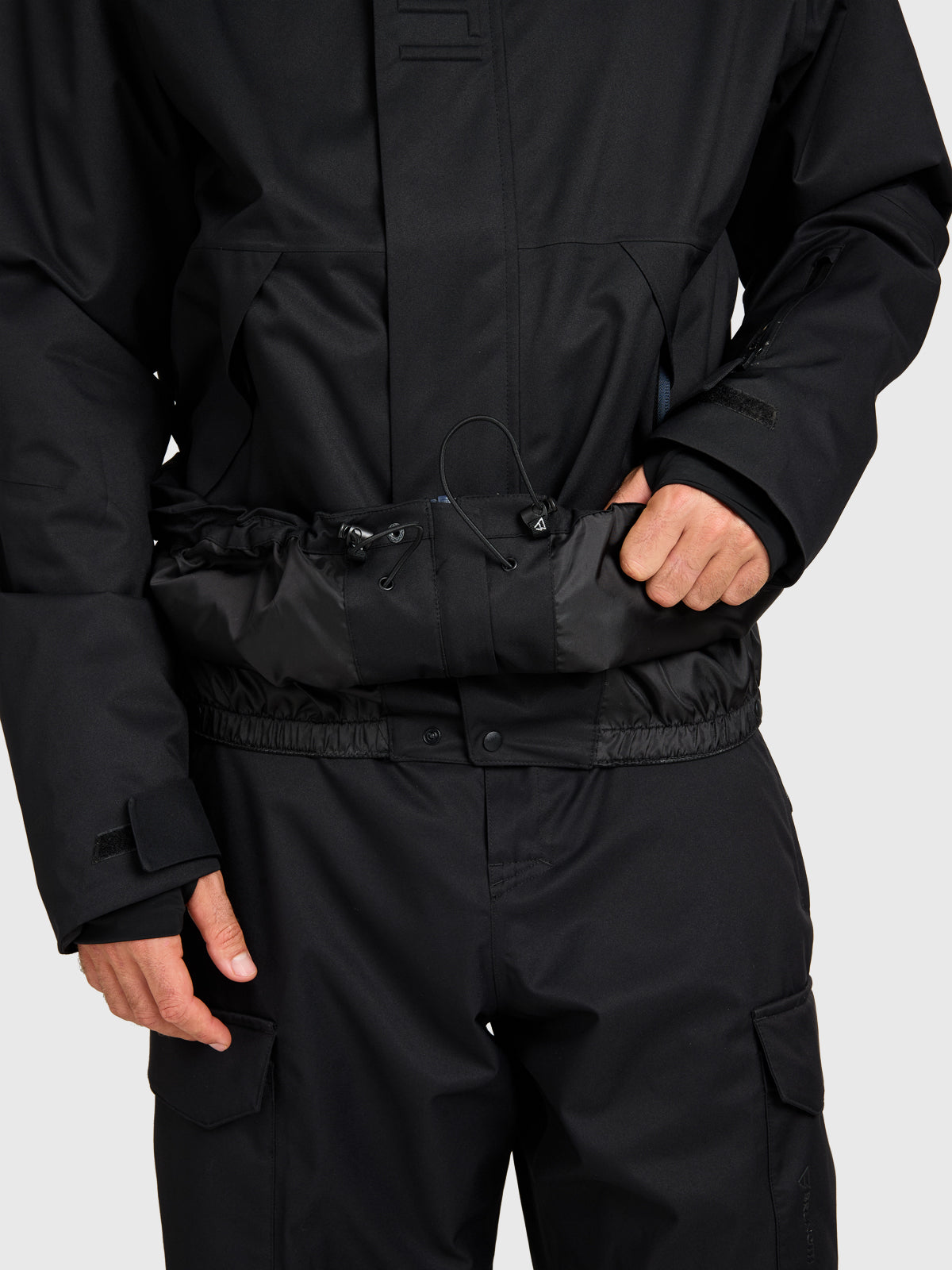 Dice Men Snow Jacket | Black