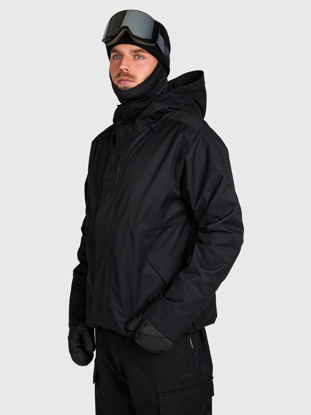 Dice Men Snow Jacket | Black