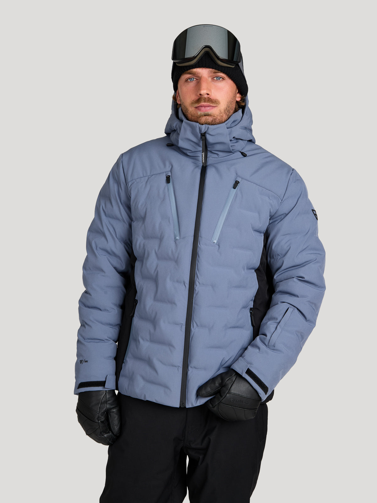 Sinclair Men Snow Jacket | Grey Sky