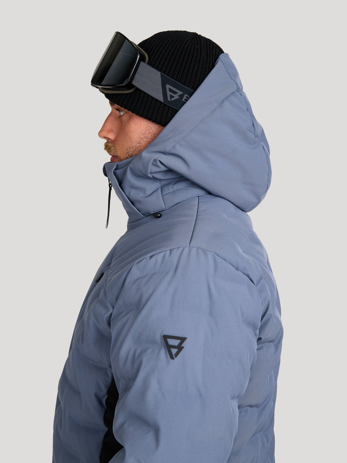 Sinclair Men Snow Jacket | Grey Sky