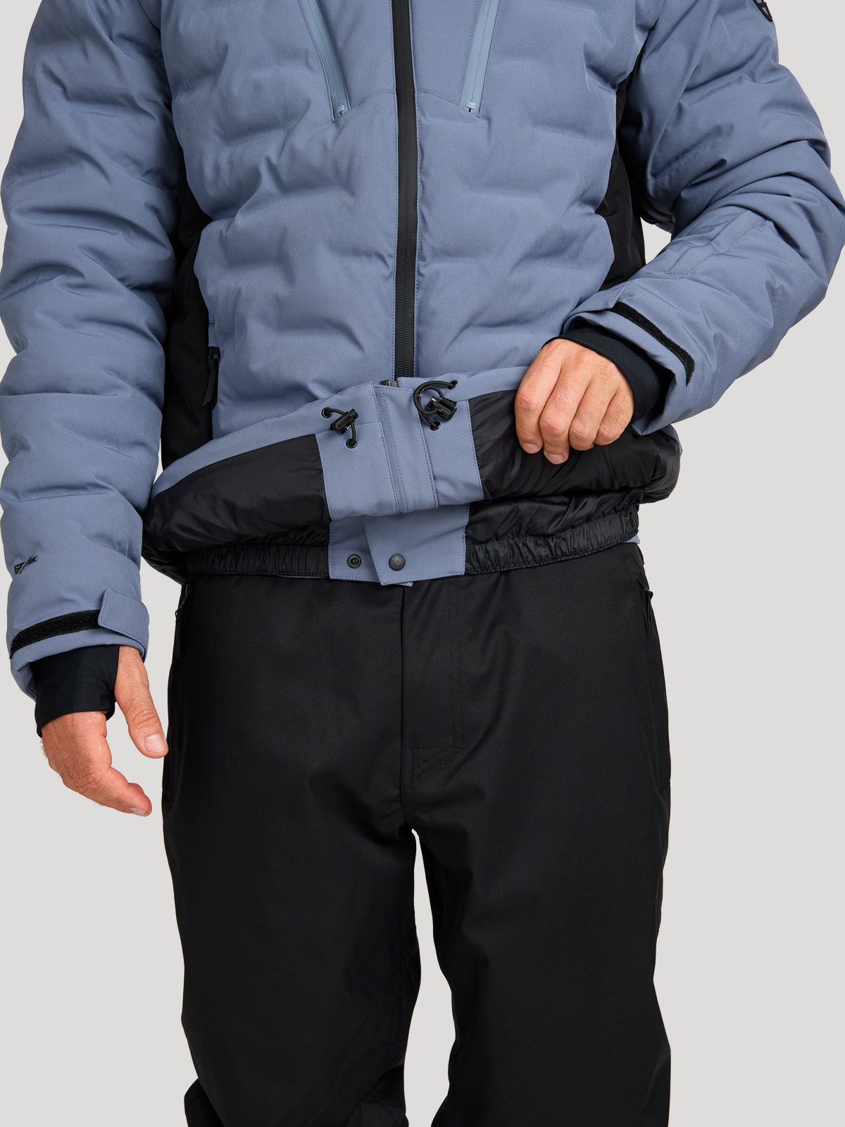 Sinclair Men Snow Jacket | Grey Sky