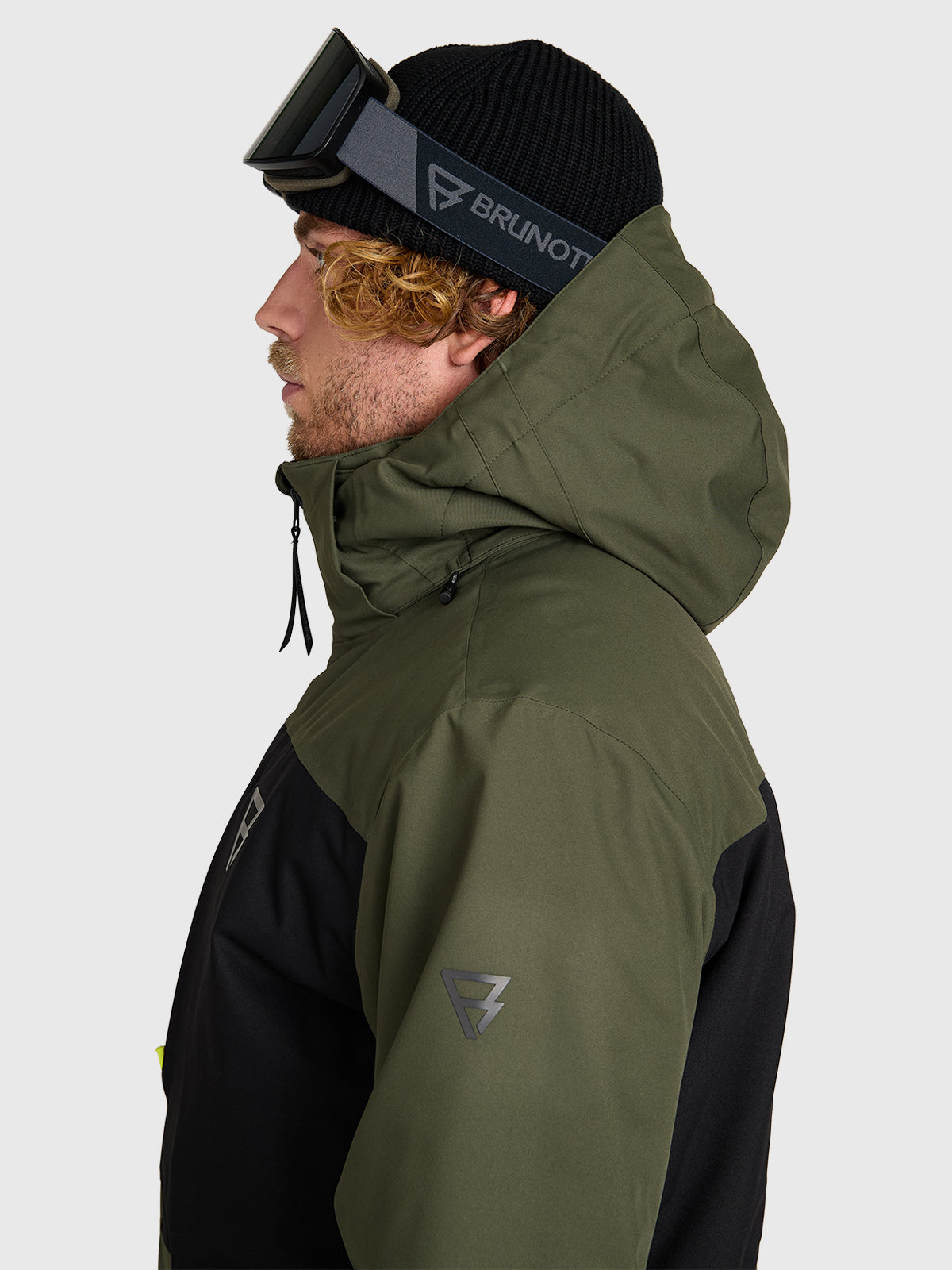 Aratinos-S Men Snow Jacket | Deep Green