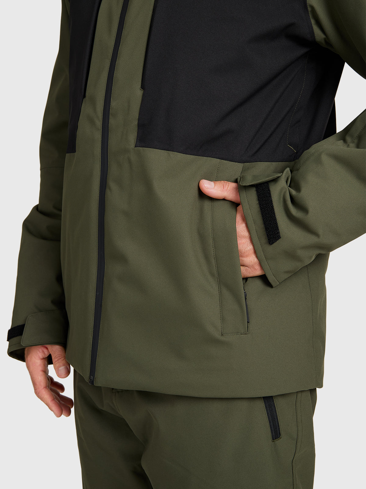 Aratinos-S Men Snow Jacket | Deep Green