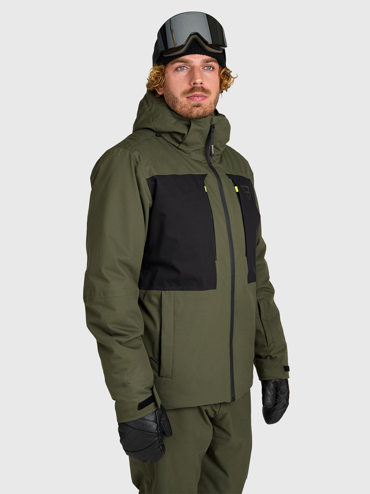 Aratinos-S Men Snow Jacket | Deep Green