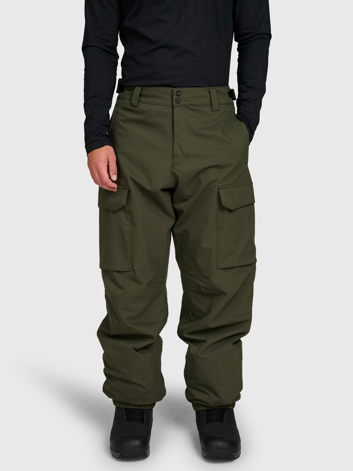 Snowstate Men Snow Pants | Deep Green
