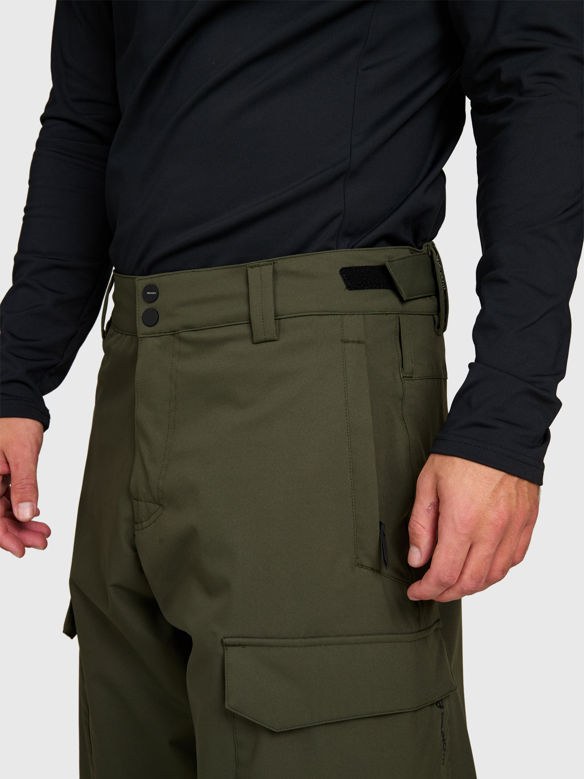 Snowstate Men Snow Pants | Deep Green