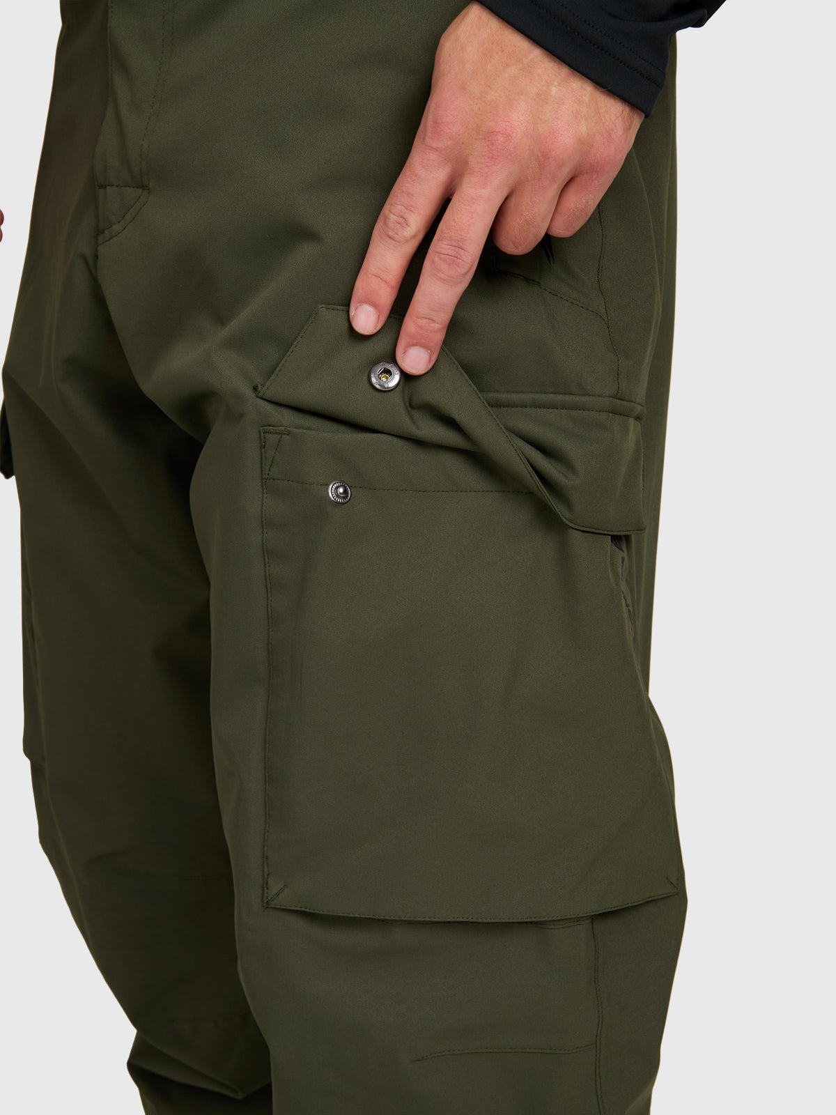 Snowstate Men Snow Pants | Deep Green