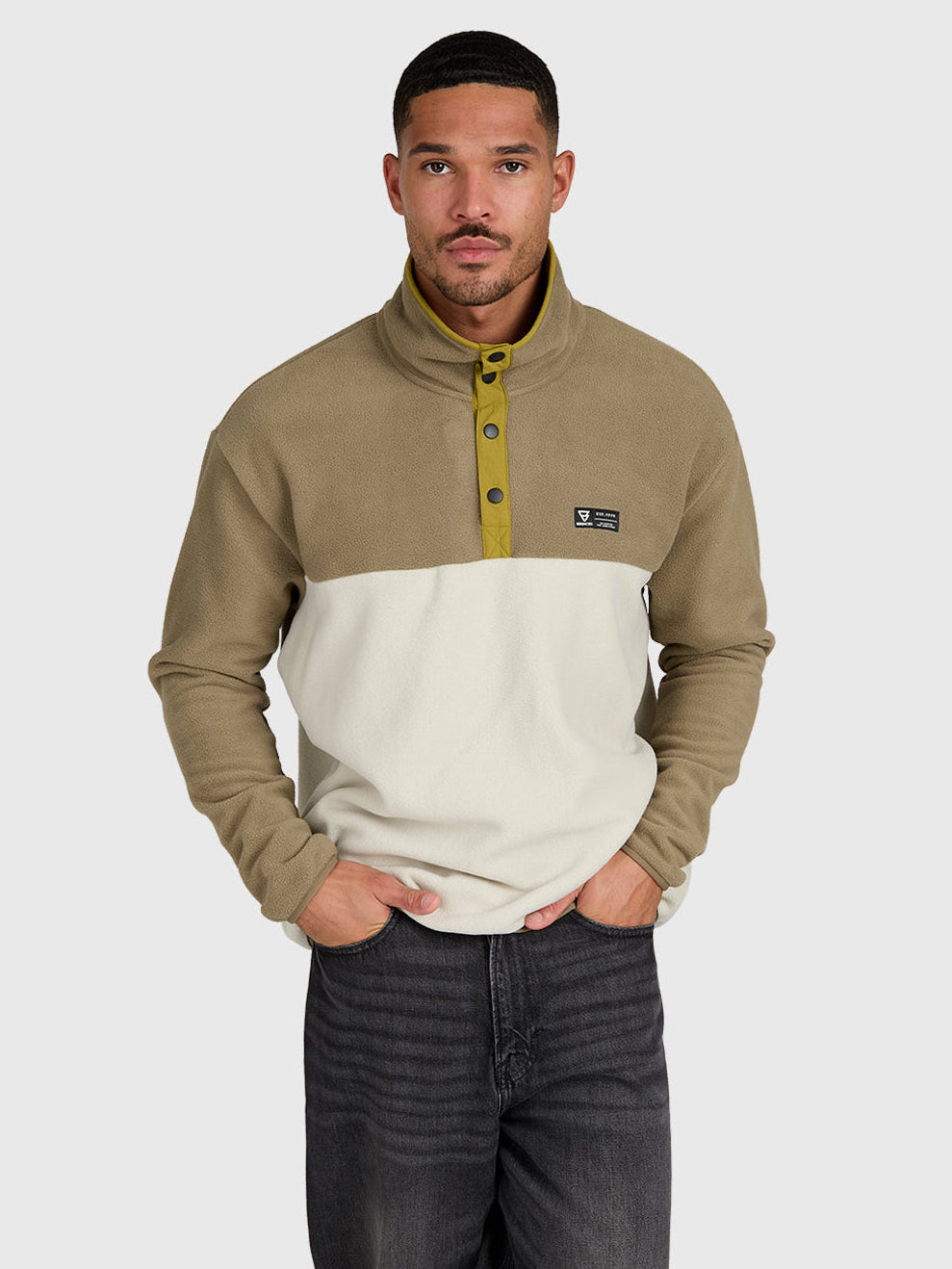 Bayo Men Urban Fleece | Dusky Green