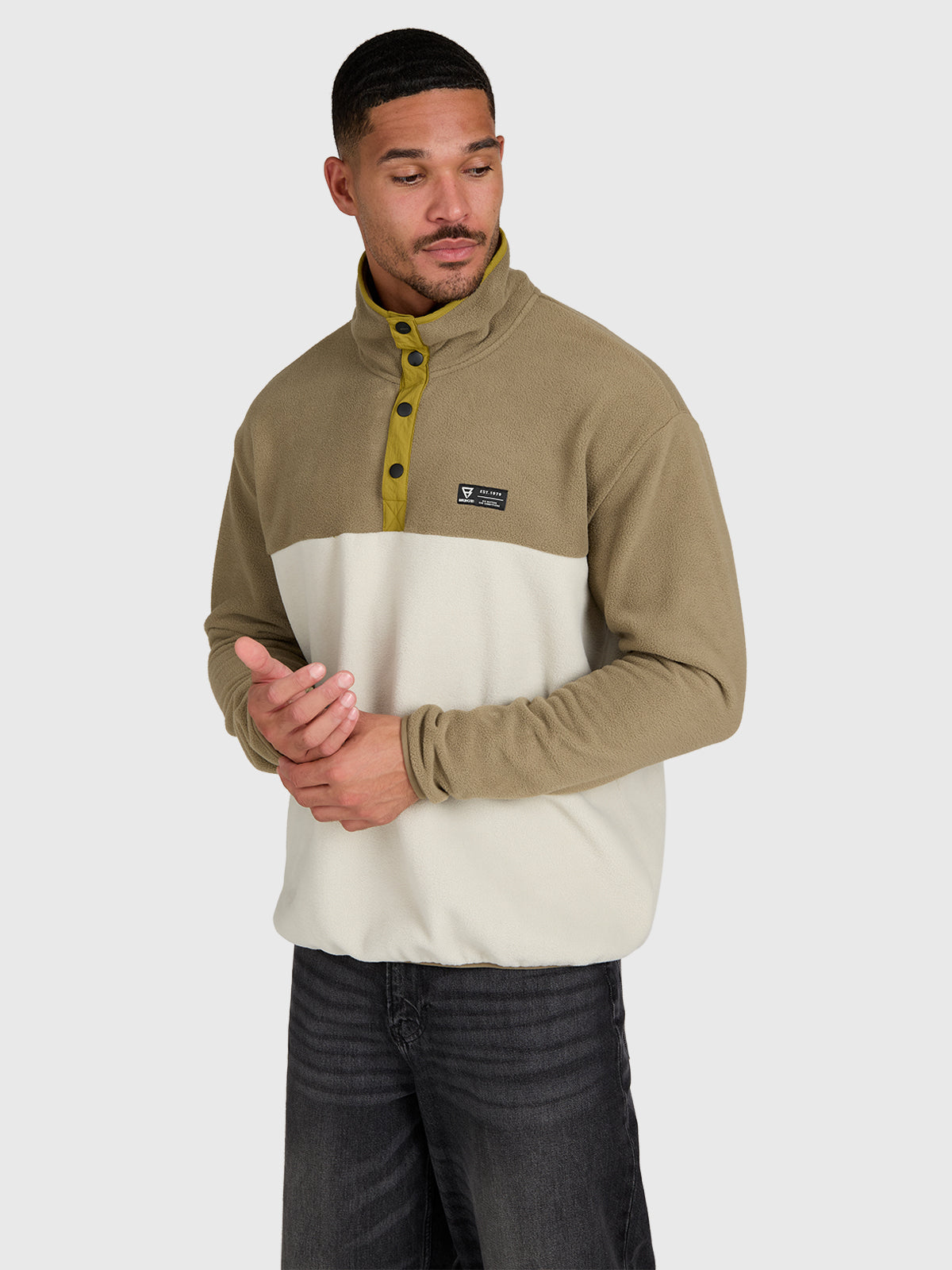 Bayo Men Urban Fleece | Dusky Green