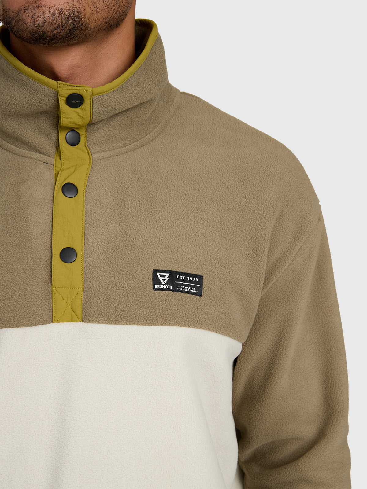 Bayo Men Urban Fleece | Dusky Green
