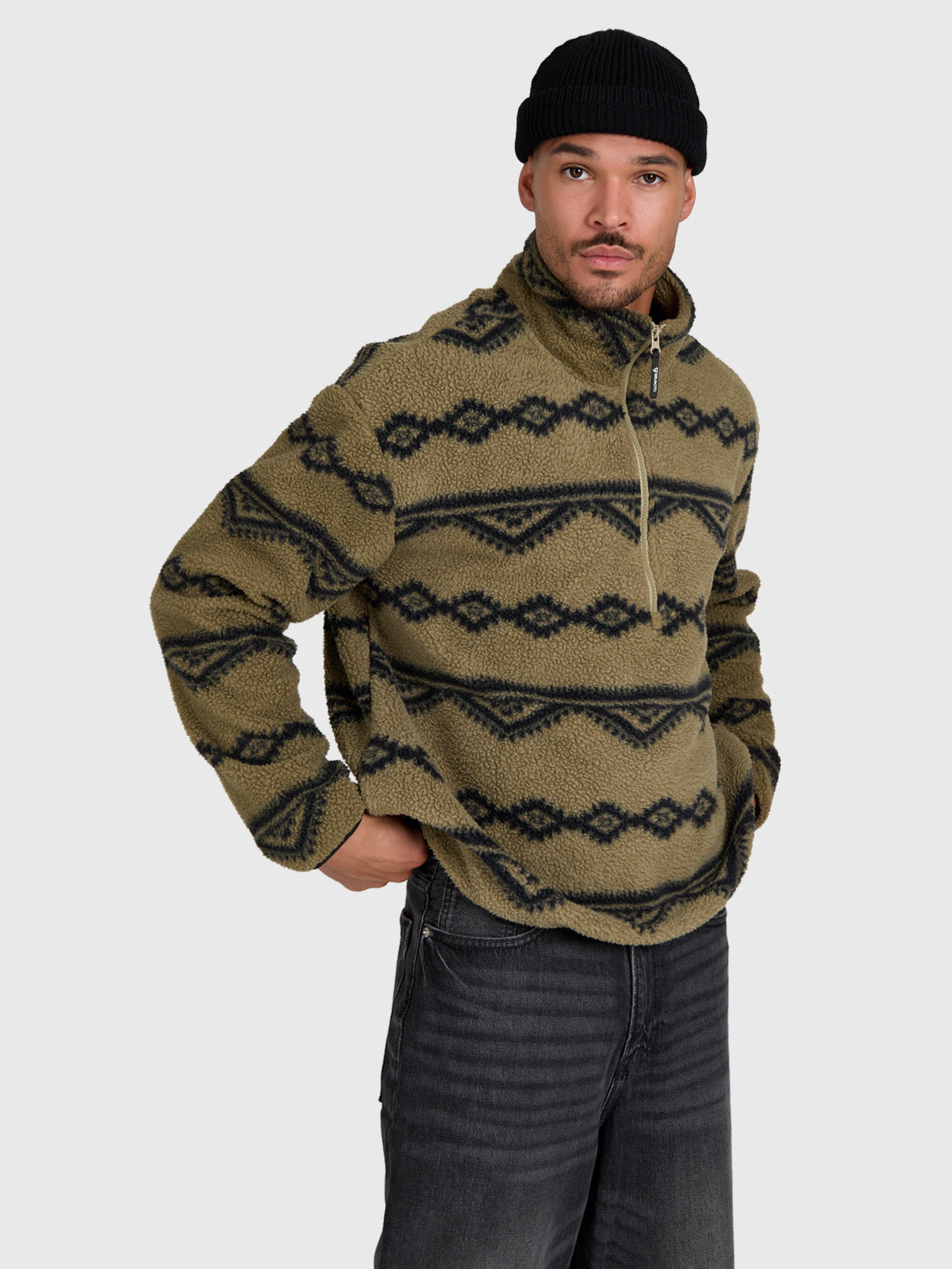 Kennet Men Urban Fleece | Dusky Green