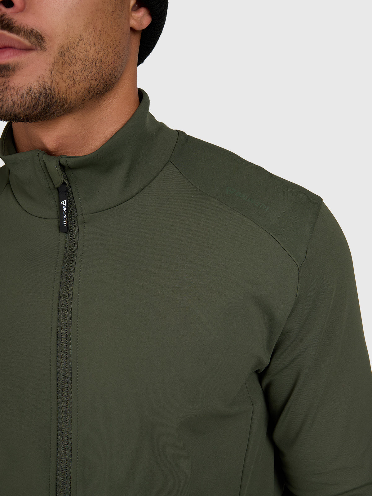 Mano-Zip Men Snow Fleece | Deep Green