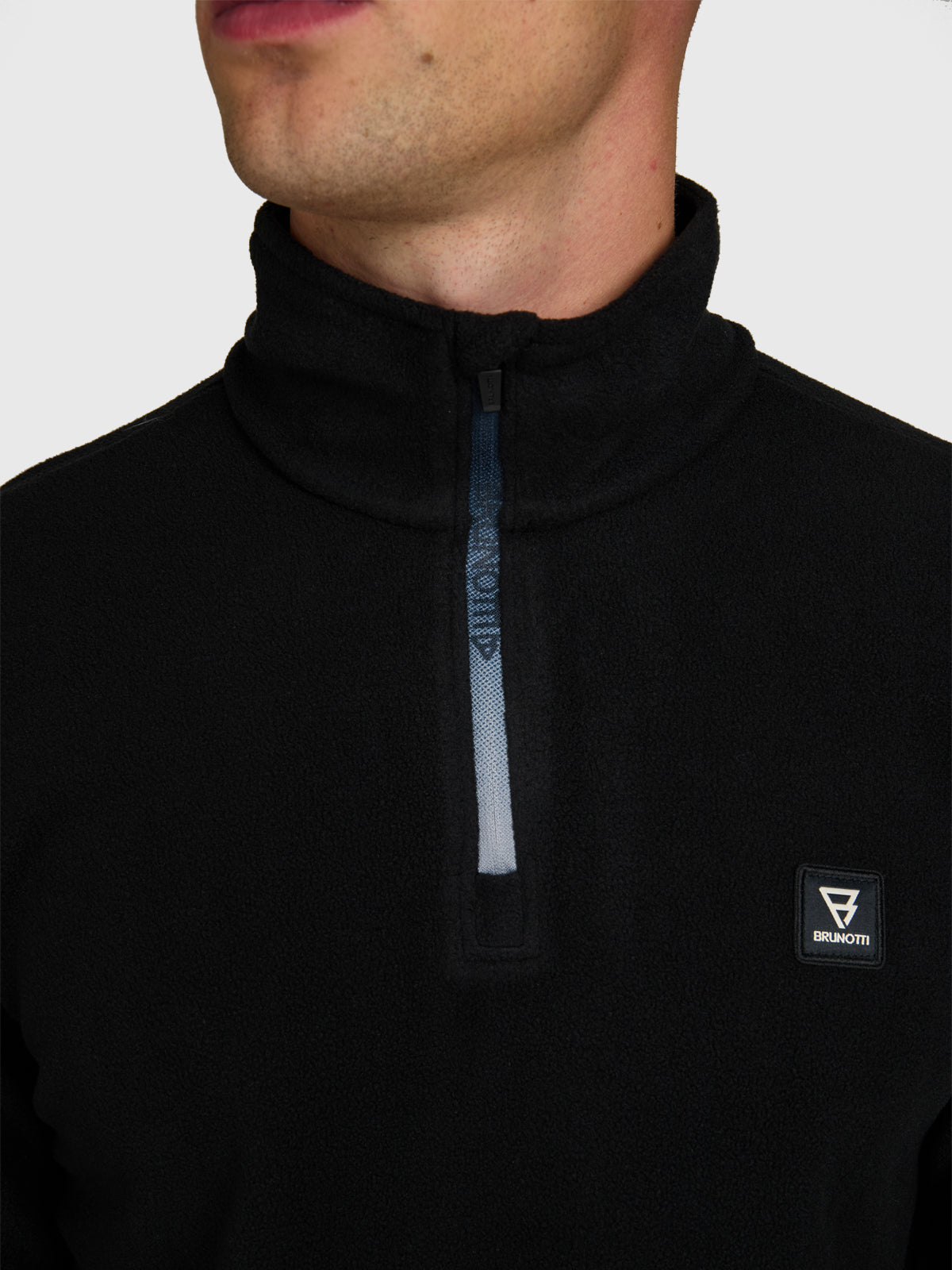Lenno-R Men Fleece | Black