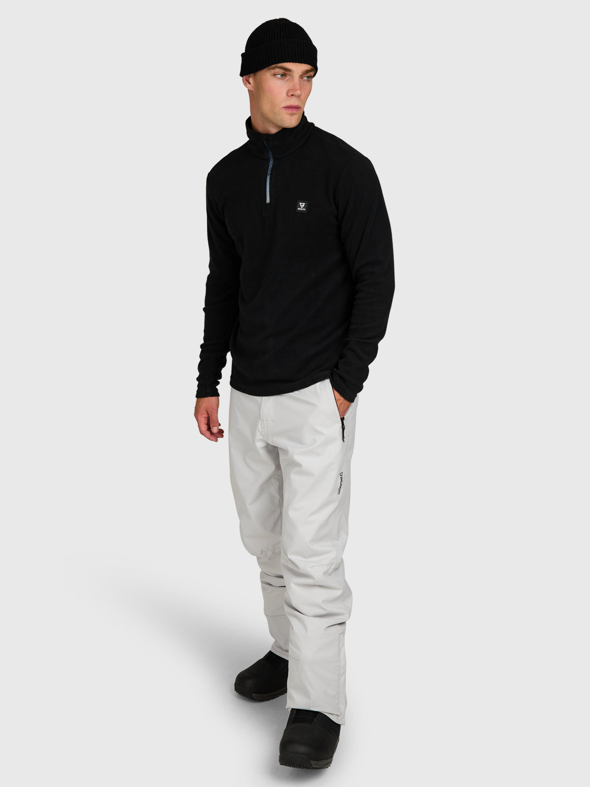 Lenno-R Men Fleece | Black
