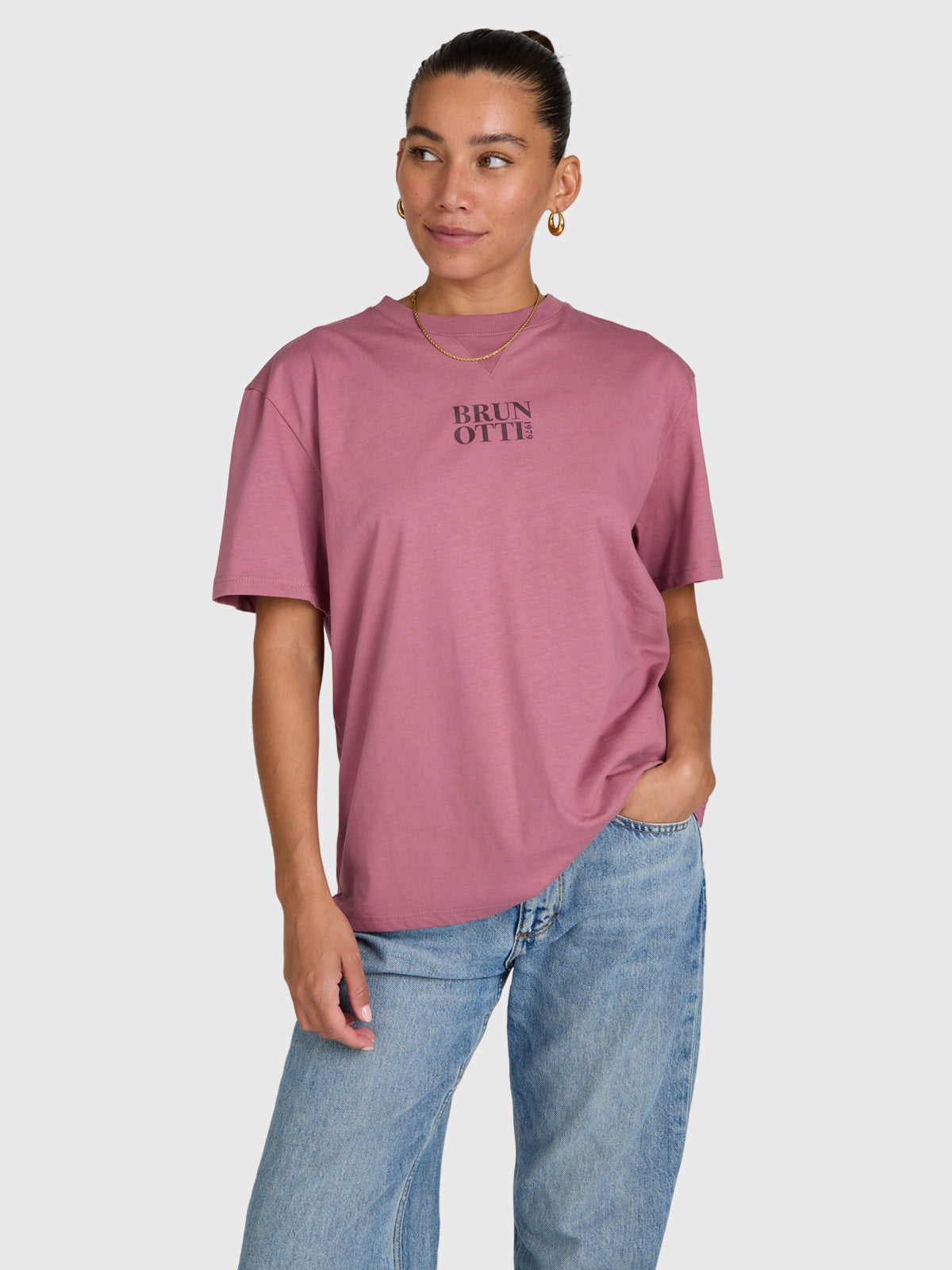 Unessa Women T-Shirt | Wistful Mauve