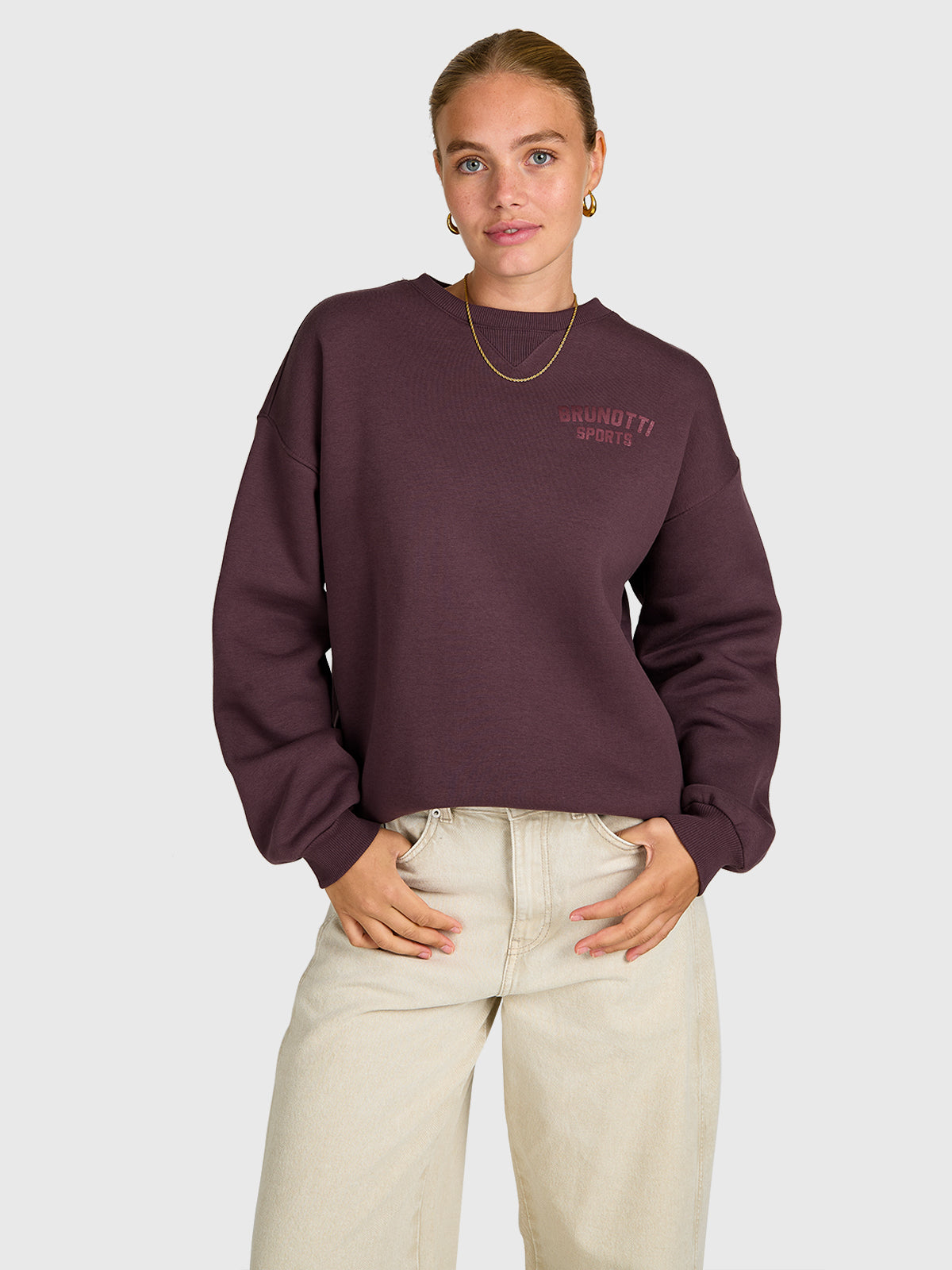 Almy Women Sweater | Raisin