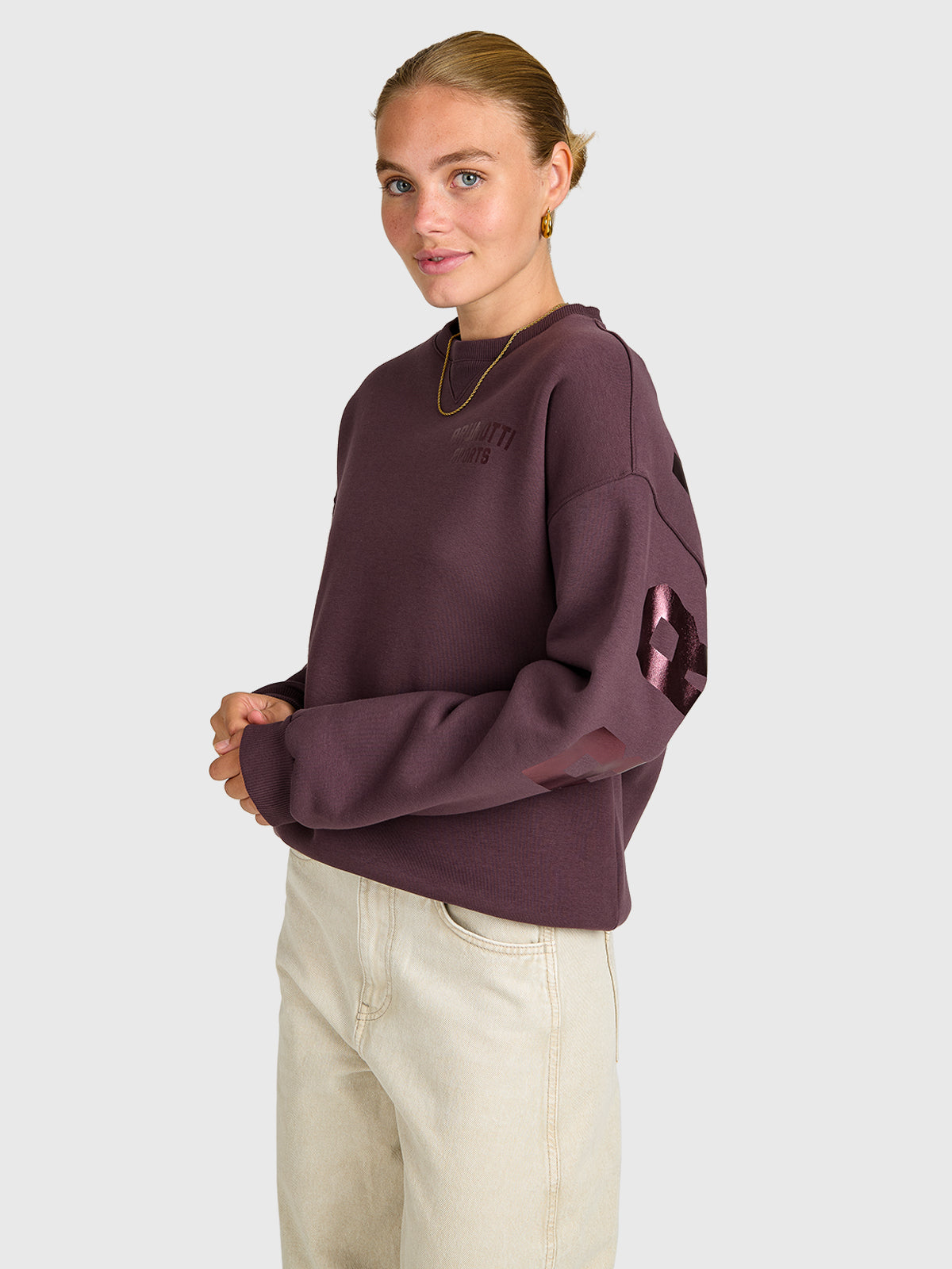 Almy Women Sweater | Raisin