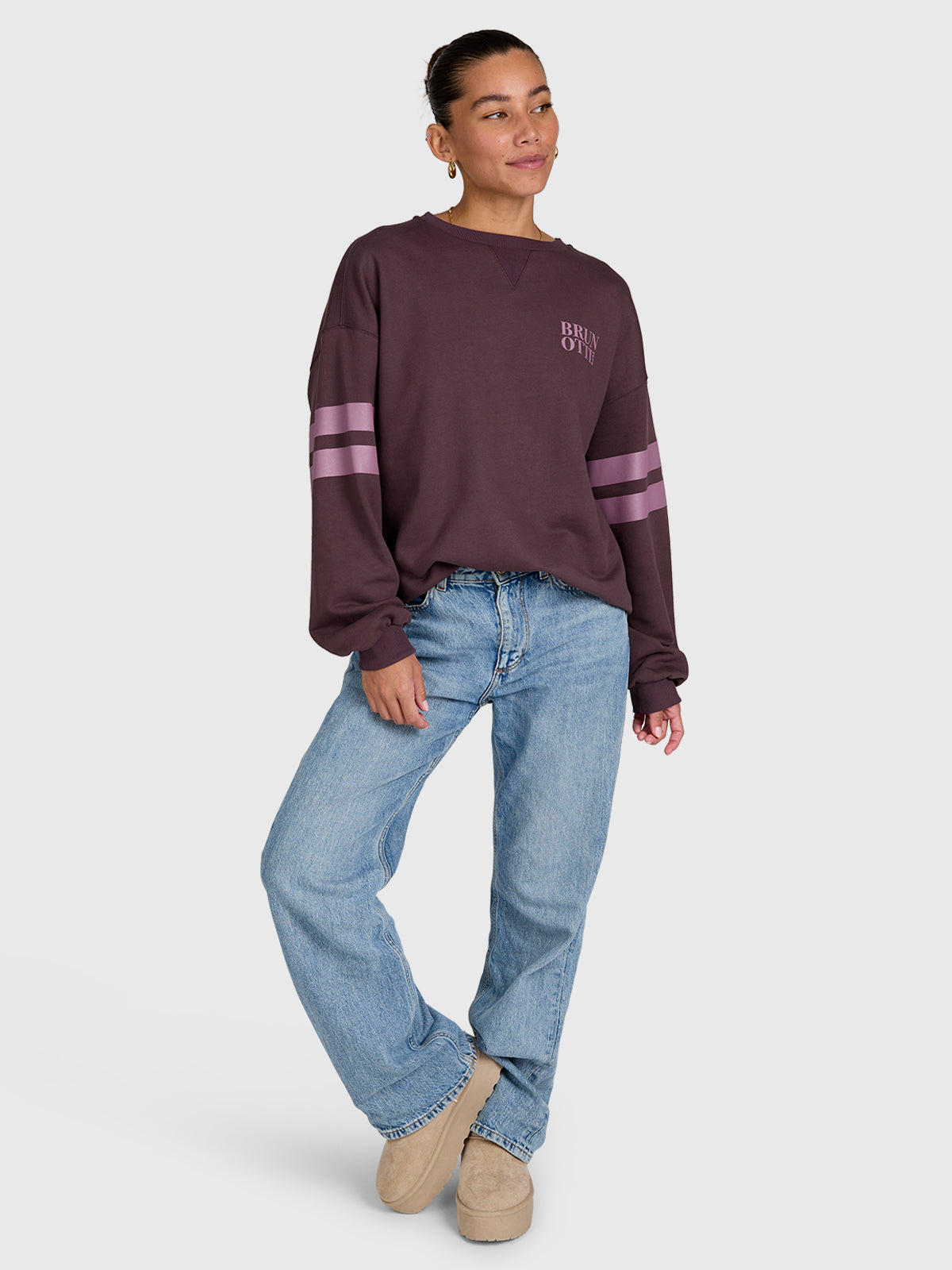 Nessy Women Sweater | Raisin