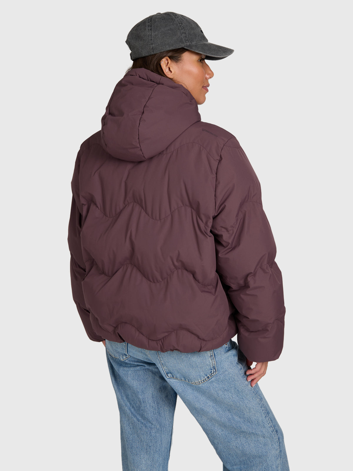 Wave Women Jacket | Raisin