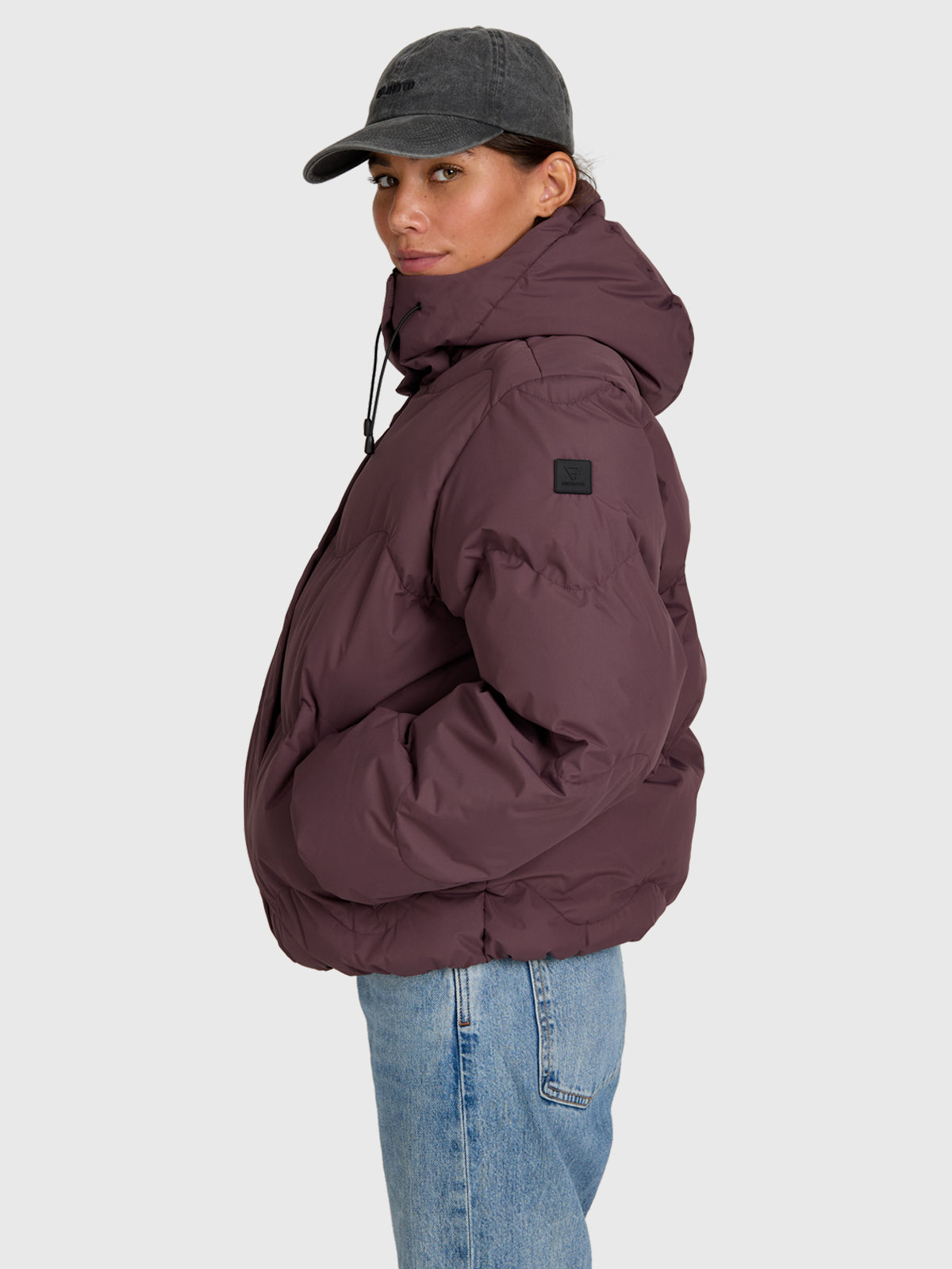 Wave Women Jacket | Raisin