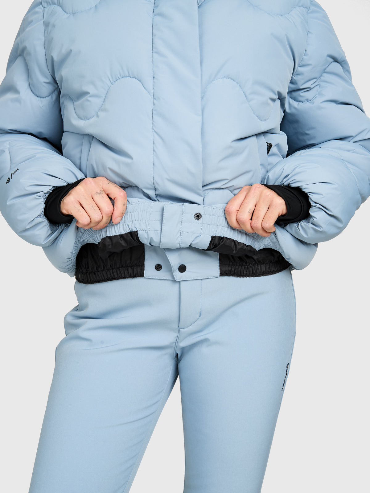 Ides Women Snow Jacket | Pale Blue