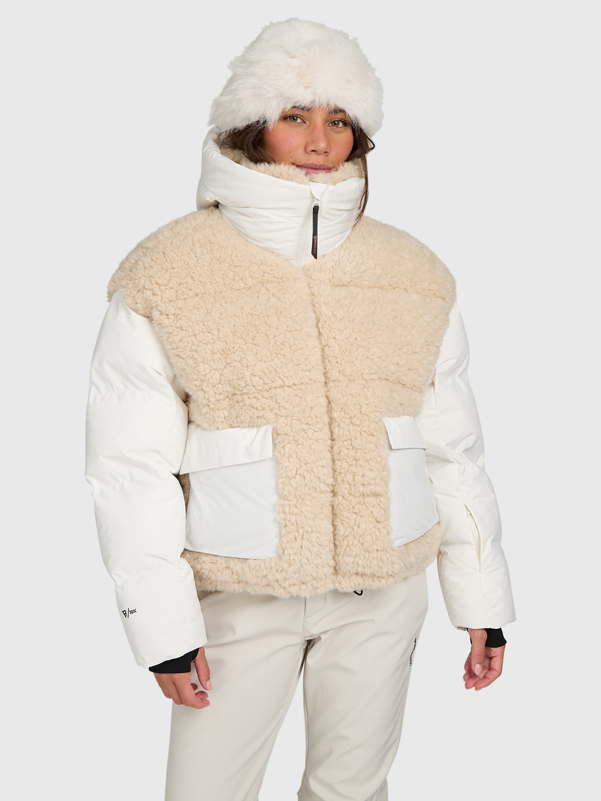 Ilora Women Snow Jacket | Moonbeam