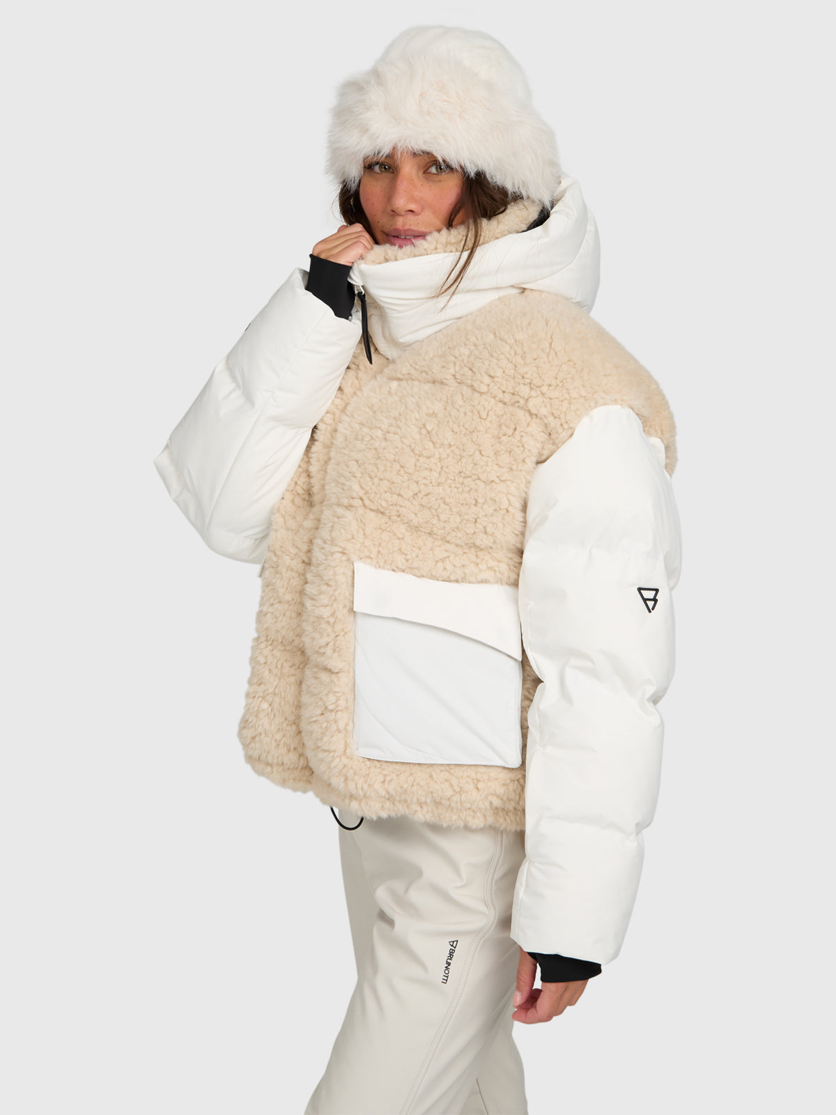 Ilora Women Snow Jacket | Moonbeam
