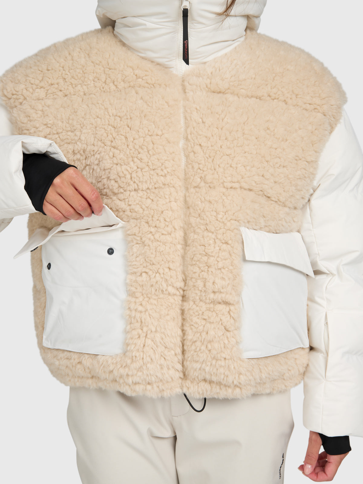 Ilora Women Snow Jacket | Moonbeam