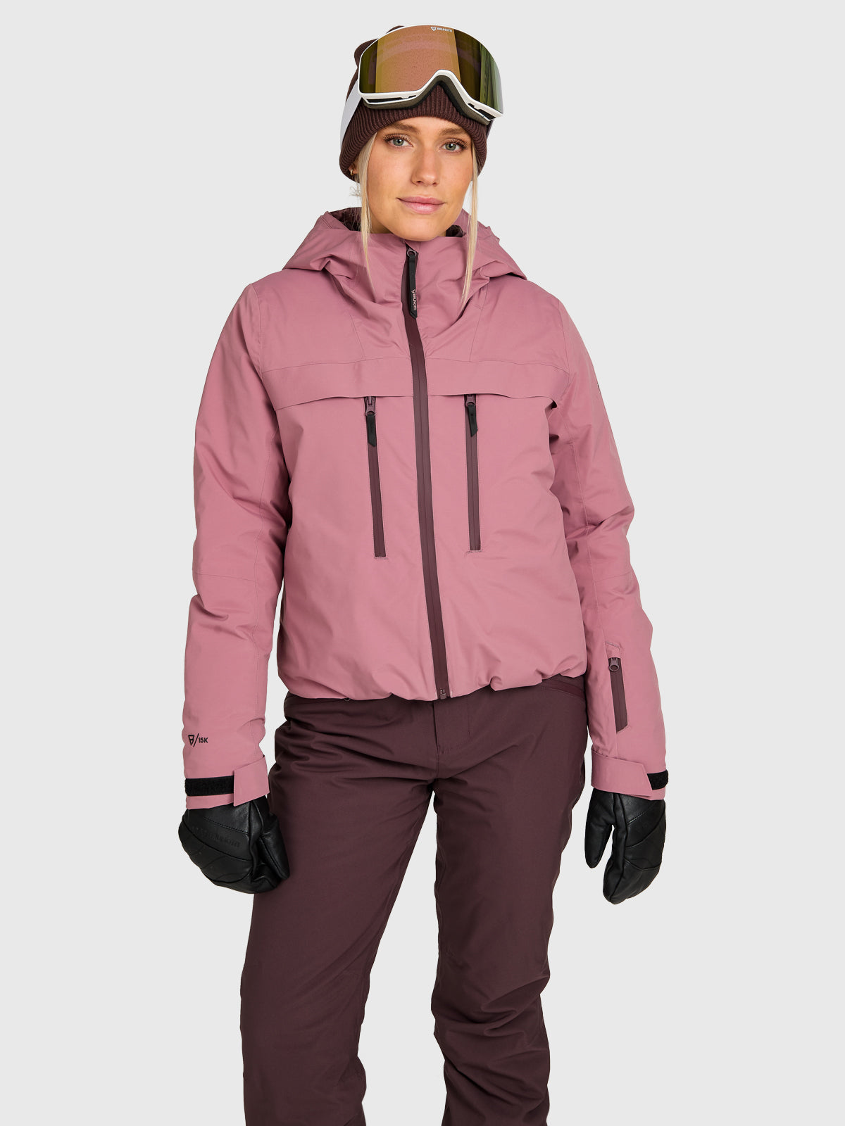Jarmena Women Snow Jacket | Wistful Mauve