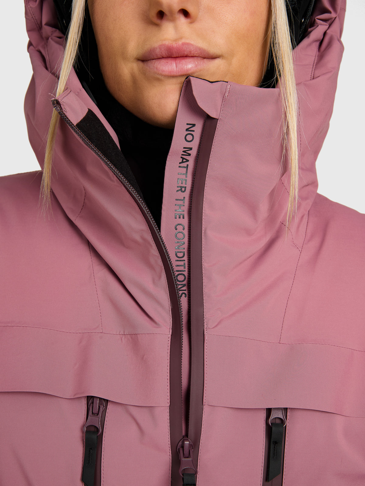 Jarmena Women Snow Jacket | Wistful Mauve